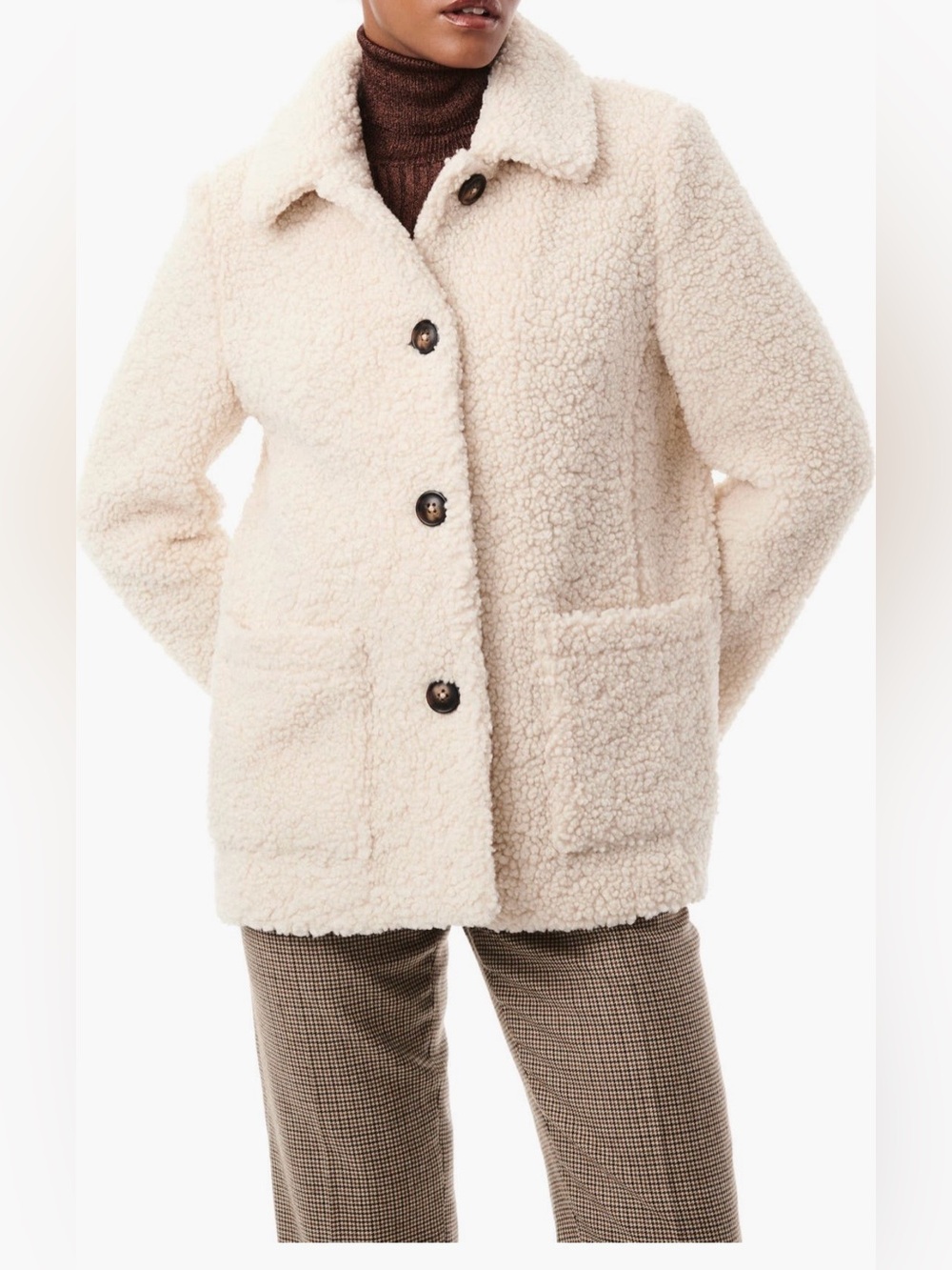 Bernardo Cozy Faux Shearling Barn Jacket